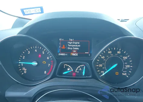 2017 Ford Escape Se z USA, uszkodzony, nr VIN 1FMCU0GD3HUB51862